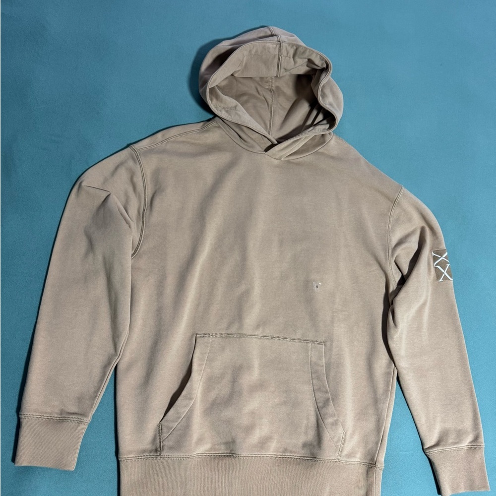Express Hoodie Sweatshirt Beige